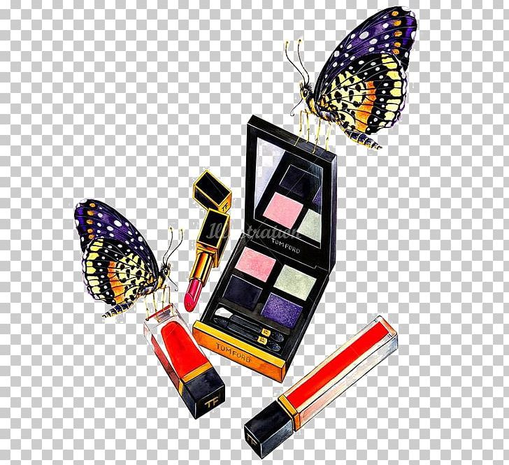 Cosmetics Beauty Make-up Artist Lipstick Fashion PNG, Clipart, Brush, Butterfly, Creative, Creative Makeup, Fashion Illustration Free PNG Download