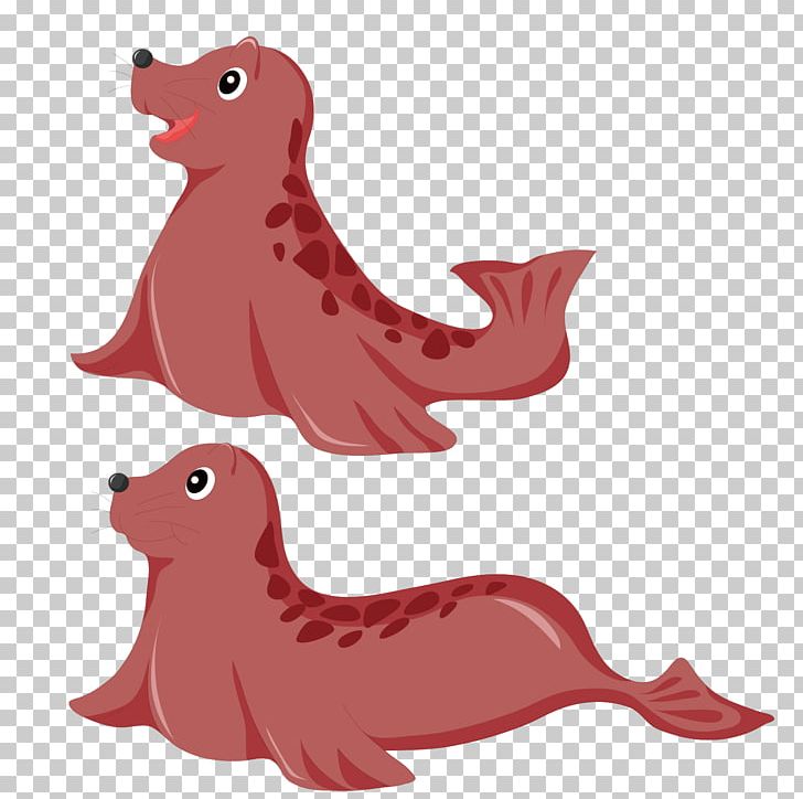 Earless Seal Cartoon Illustration PNG, Clipart, Animal, Animals, Aquatic Creatures, Art, Baby Free PNG Download