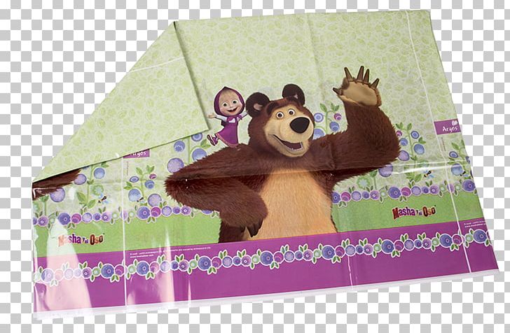 Masha Bear Birthday Tablecloth Paper PNG, Clipart, Animal, Animals, Bag, Bear, Birthday Free PNG Download
