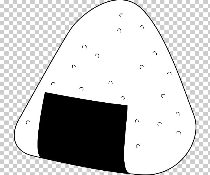 Onigiri Rice Sushi PNG, Clipart, Angle, Area, Black, Black And White, Circle Free PNG Download