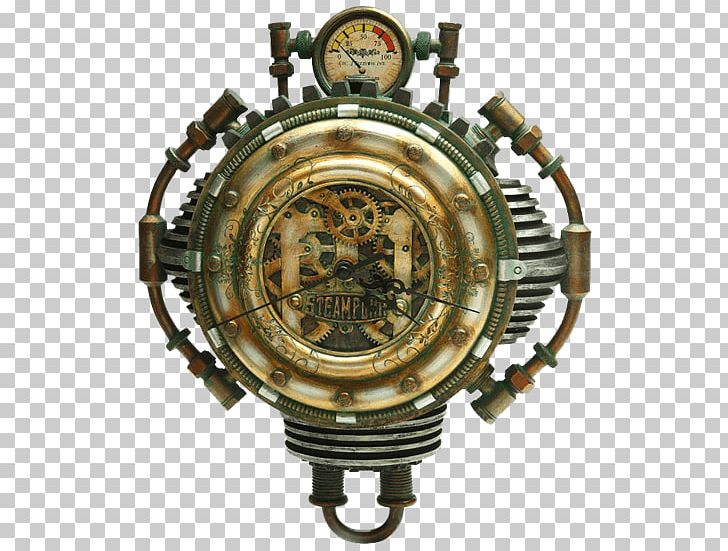 Steampunk Clockwork Table Watch PNG, Clipart, Brass, Clock, Clockwork, Den, Fantasy Free PNG Download