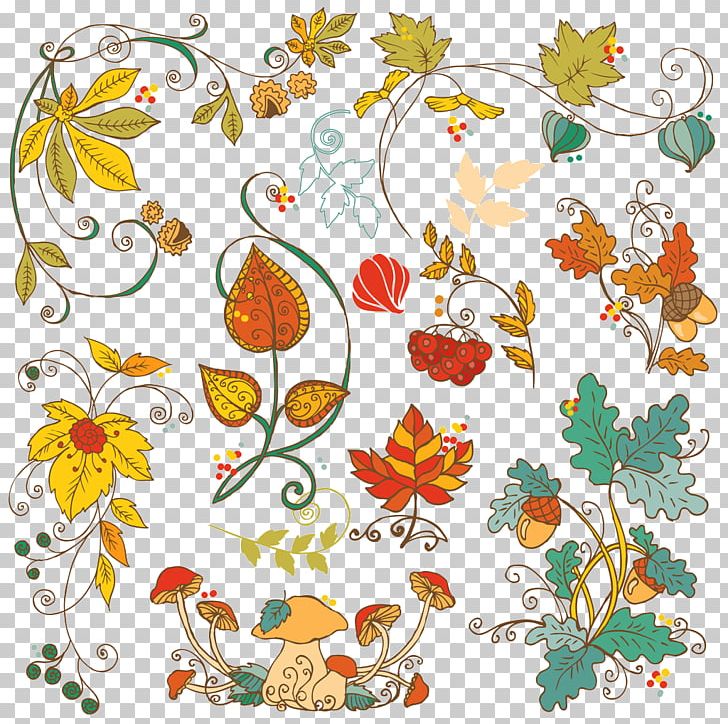 Autumn Illustration PNG, Clipart, Autumn Leaves, Border, Branch, Cartoon, Deciduous Free PNG Download