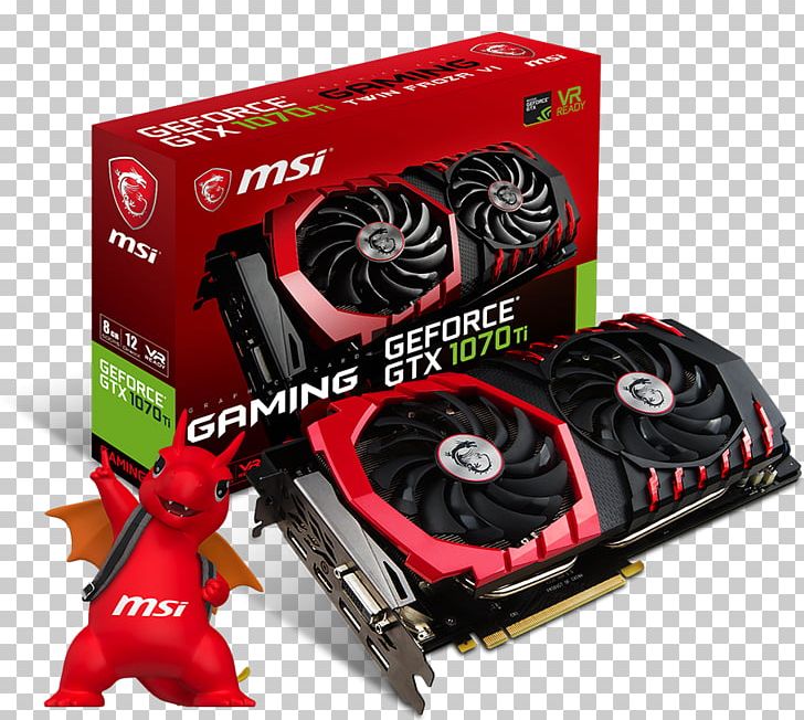 Graphics Cards & Video Adapters NVIDIA GeForce GTX 1070 Ti 英伟达精视GTX MSI GTX1070 Ti TITANIUM 8G Graphics Card PNG, Clipart, Computer Component, Electronic Device, Electronics, Geforce, Graphics Processing Unit Free PNG Download