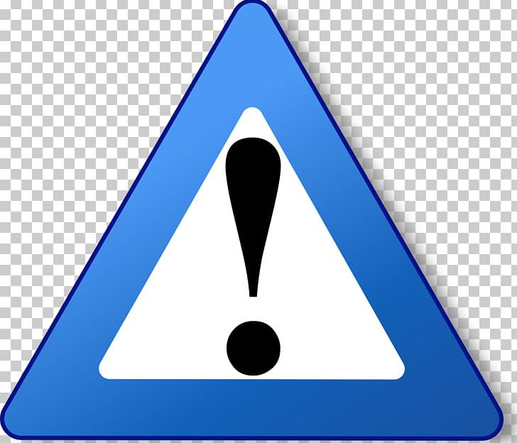 Computer Icons Triangle Warning Sign PNG, Clipart, Angle, Blue, Clip Art, Color Triangle, Computer Icons Free PNG Download